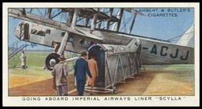 3 Going Aboard the Imperial Airways Liner 'Scylla'